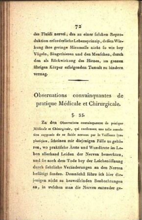 Obseruations convainquantes de pratique Médicale et Chirurgicale.