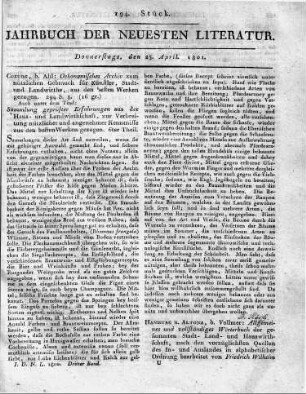 1801-04-23 : 194. Stück