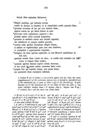 Incipit liber sapientiae Salomonis.