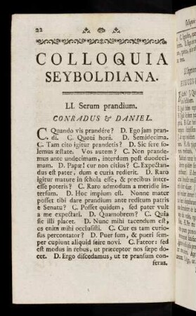 22-32, Colloquia Seyboldiana.