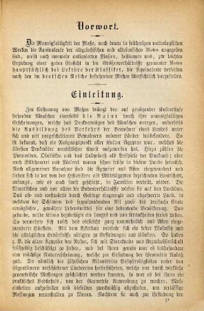 Die Metra der alten Griechen und Römer in Maßen des Deutschen Reichs übersichtlich dargestellt