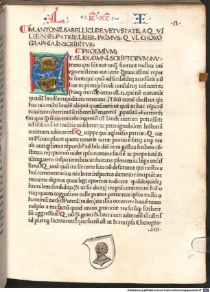 De vetustate Aquileiensis patriae : mit Gedicht von Cynthius und Brief von Georgius Merula an den Autor. Mit Widmungsbrief des Autors an Johannes Hemus