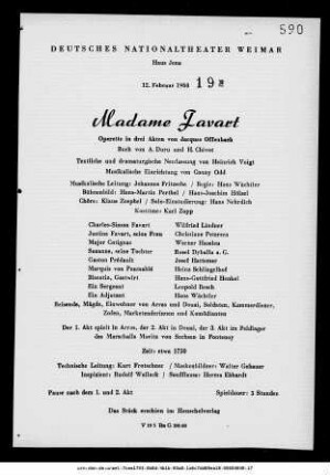 Madame Favart
