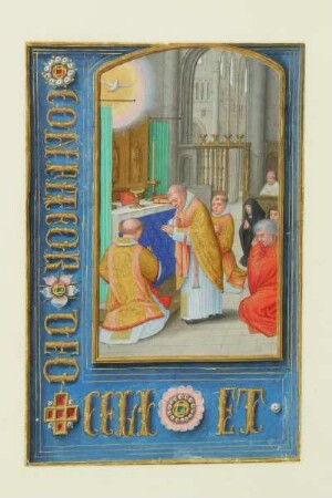fol. 33: Pfingstmesse (Simon Bening)