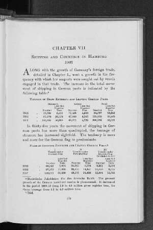 Chapter VII Shipping and Commerce in Hamburg 1907