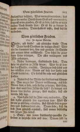 205-209, Vom goettlichen Frieden (169-171)