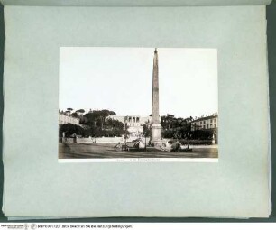 I Rome architecturePiazza del Popolo - Rotes Album I (Architektur antik und modern)