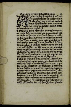 IX. Dat sevete und dat leste deel der myssen