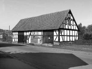 Wirtschaftsgebäude; Ulrichstein, Peter-Fuchs-Straße 25