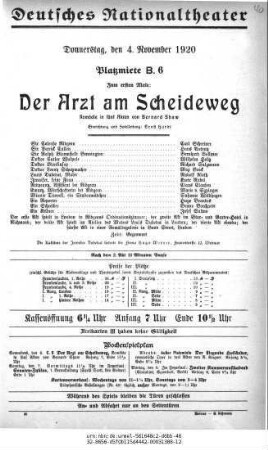 Der Arzt am Scheideweg