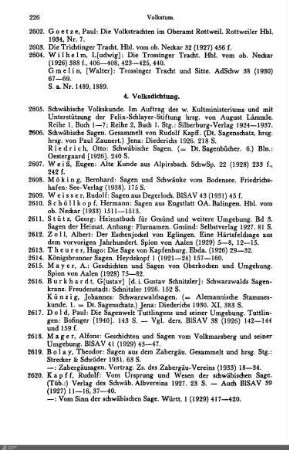 4. Volksdichtung