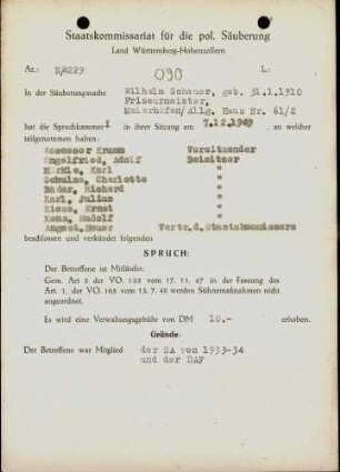 Schauer, Wilhelm