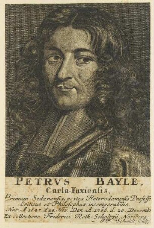 Bildnis des Petrvs Bayle