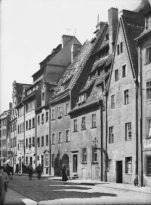 Breslau (Wroclaw), Stadtviertel Weißgerberohle, Weißgerbergasse, alte Gerberhäuser