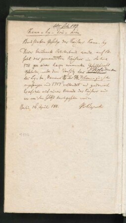 Kam-hy-dzu-dien, Buchstaben Gesetze des Kaisers Kam-hy ... Berlin 16 April 1811, Klaproth