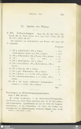 21. Quellen der Wärme