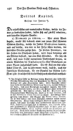 Drittes Kapitel - Gesetze der Indier