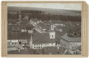Blick auf die Wittstocker Altstadt ("Wittstock, Meyenburg und Umgebung")