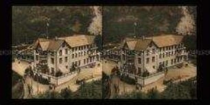 Blick auf das Hotel Stalheim