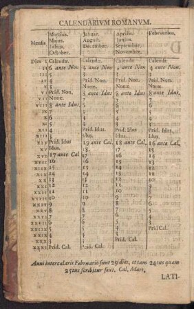 Calendarium Romanum