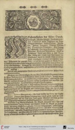 [Diarium von der Krönung]