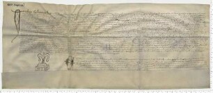 Propst Jacobus Schomaker transsumiert die entsprechende Präsentation und investiert daraufhin mit einer Vikarie am Martini Altar zu St. Nicolai. Notar Nicolaus Steman [lat].