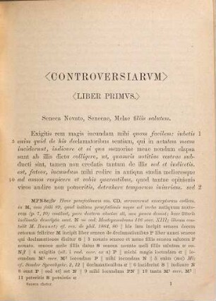 L. Annaei Senecae Oratorum et rhetorum : sententiae divisiones colores