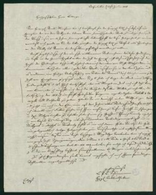 Brief vom 25. Januar 1840