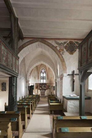 Alte evangelische Pfarrkirche, Martinskapelle — Langhaus