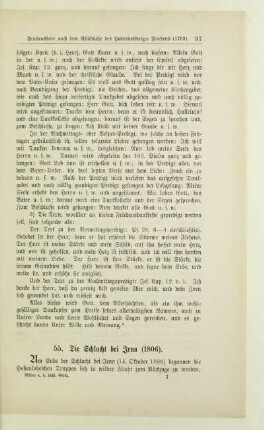 55. Die Schlacht bei Jena (1806)