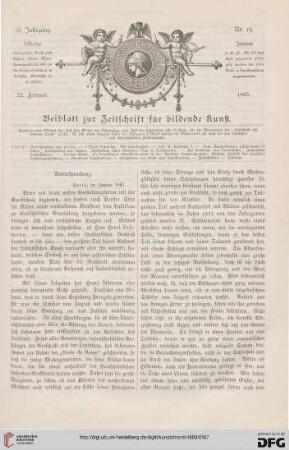 Heft 19 (22. Februar 1883)