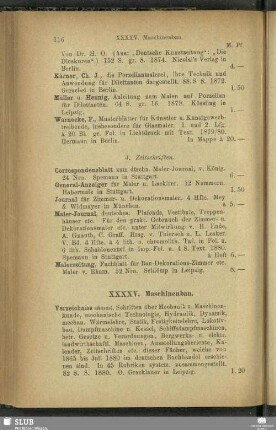 XXXXV. Maschinenbau