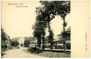 Hainichen. Hospitalstraße