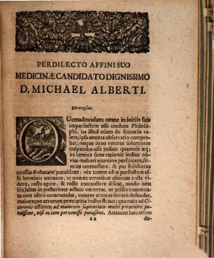 Epistola gratulatoria qua fata doctrinae temperamentorum exponit