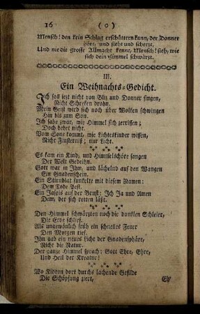 Ein Weihnachts-Gedicht.