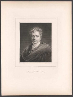 Porträt Friedrich Wilhelm Joseph Schelling (1775-1854)