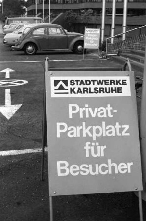 Versorgungsbetriebe/Stadtwerke Karlsruhe in der Daxlander Straße 72