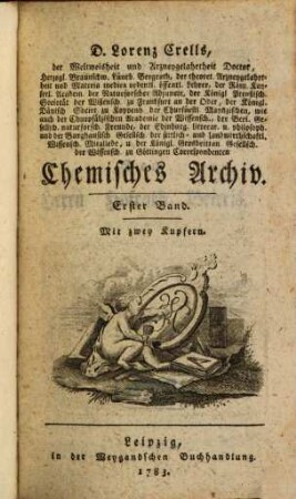 Chemisches Archiv. 1. 1783