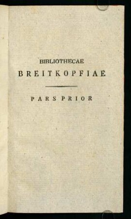 I-VI, Praefatio
