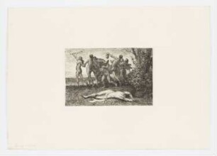 Tod des Orpheus, aus: "Mythologische Darstellungen"