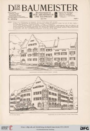 Wohnhaustypen der Grossstadt