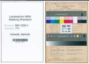 Entnazifizierung Heinrich Vorwerk , geb. 05.06.1888 (Lehrer)
