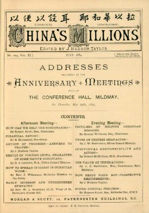 No. 109, July, 1884