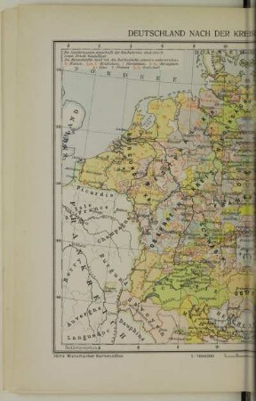 Deutschland nach der Kreiseinteilung (XVI. Jahrhundert)