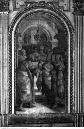 Szenen aus dem Marienleben, Darbringung im Tempel