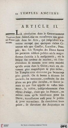 Article II
