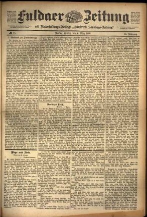 Ausgabe vom Freitag, den 04. März 1898.