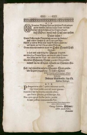 [Trauergedichte]
