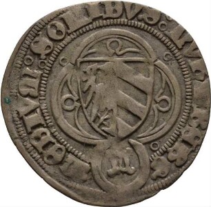 Münze, 1/2 Schilling, o. J. (1465-1467)