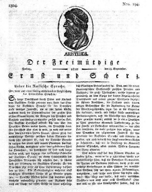 Nro. 194., Freitag den 28. September